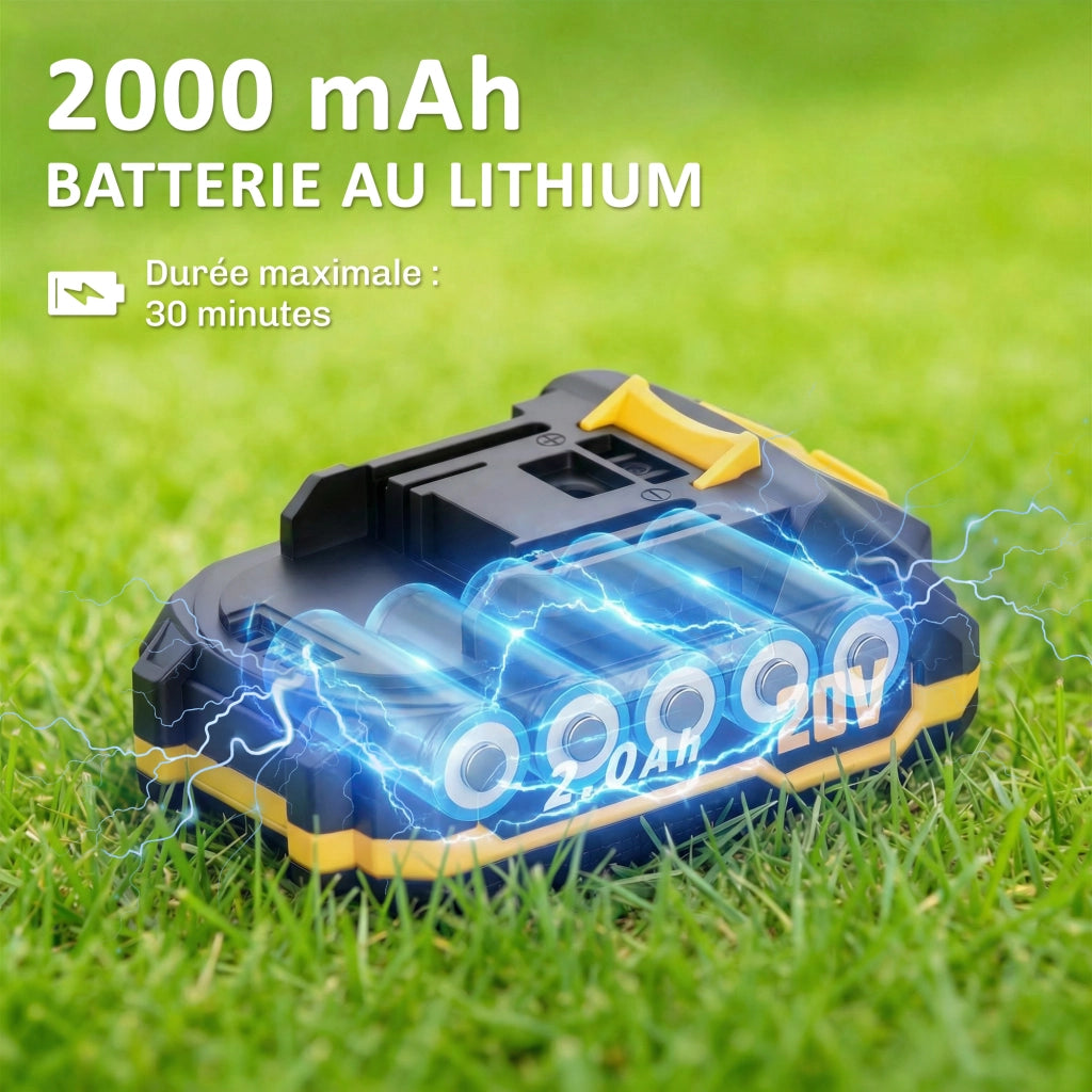 Tagliasiepi Elettrico 100 W ¨C Minimal ¨C Lama 51 cm Batteria 2.0 Ah