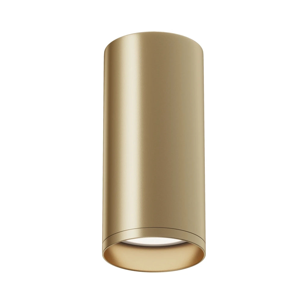 Maytoni Lampada da soffitto moderna Focus 1 luce GU10 oro metallo