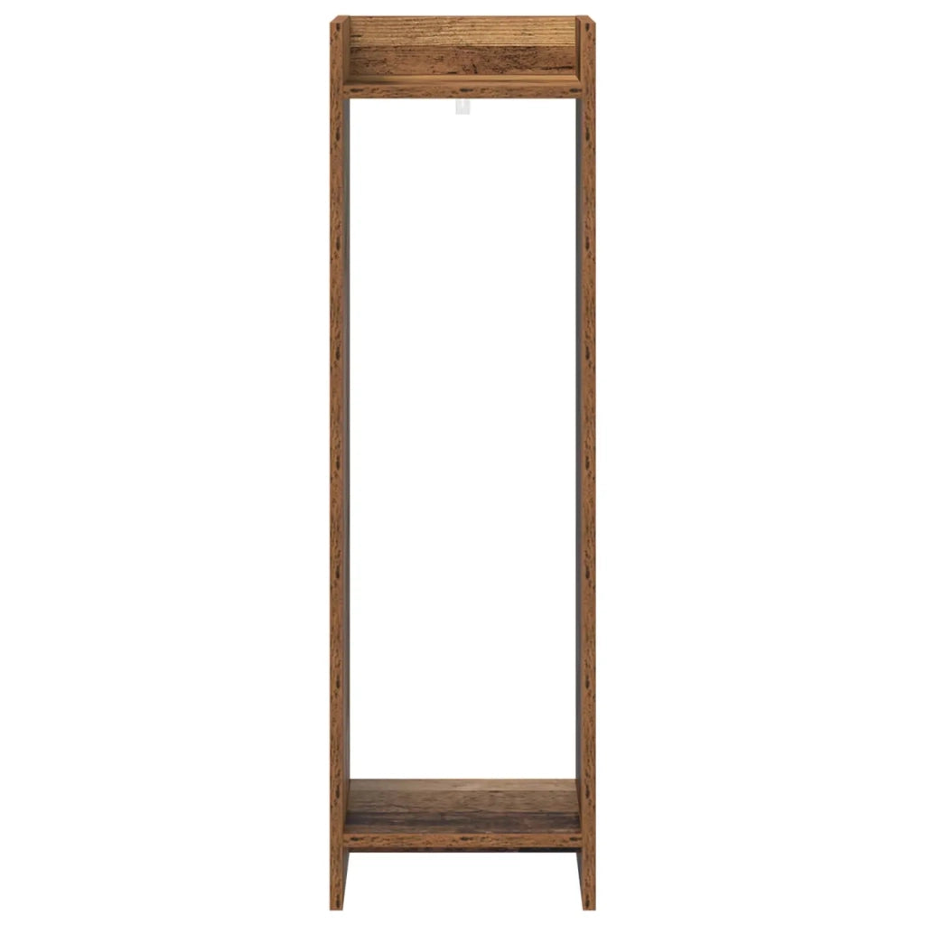 Supporto per piante 2 pz Legno antico 30 x 30 x 100 cm 899575