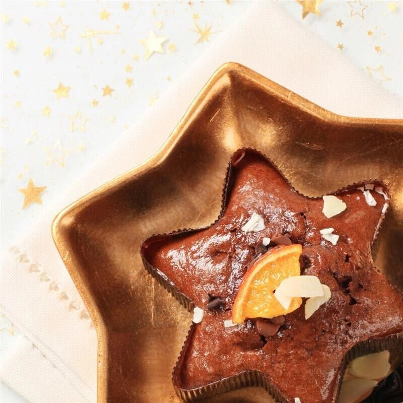 MA MAISON STAMPO A FORMA DI STELLA PER DOLCI NATALIZI CONFEZIONE DA 2 PZ 500 GR