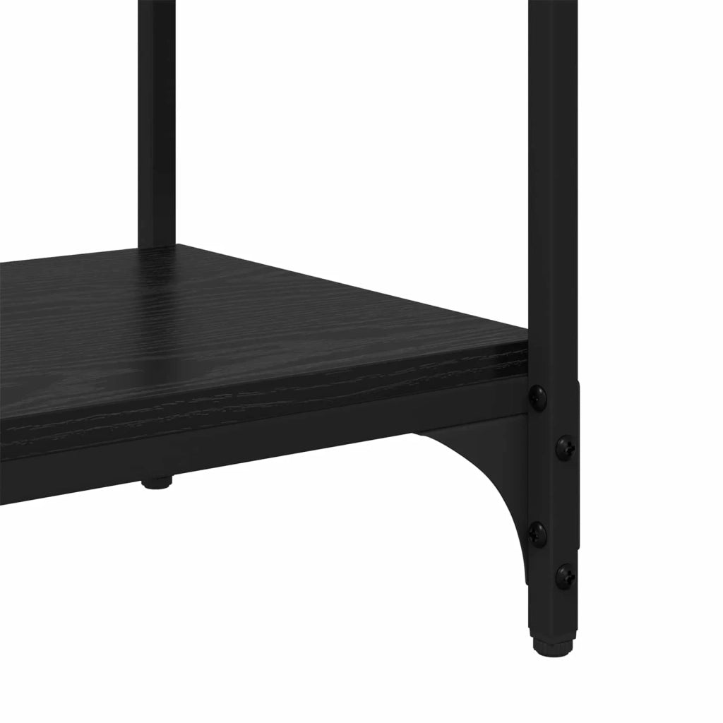 Armadio per Libri Rovere nero 100 x 33 x 70,5 cm 881116