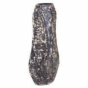 Vaso in metallo nero 26x09x58h