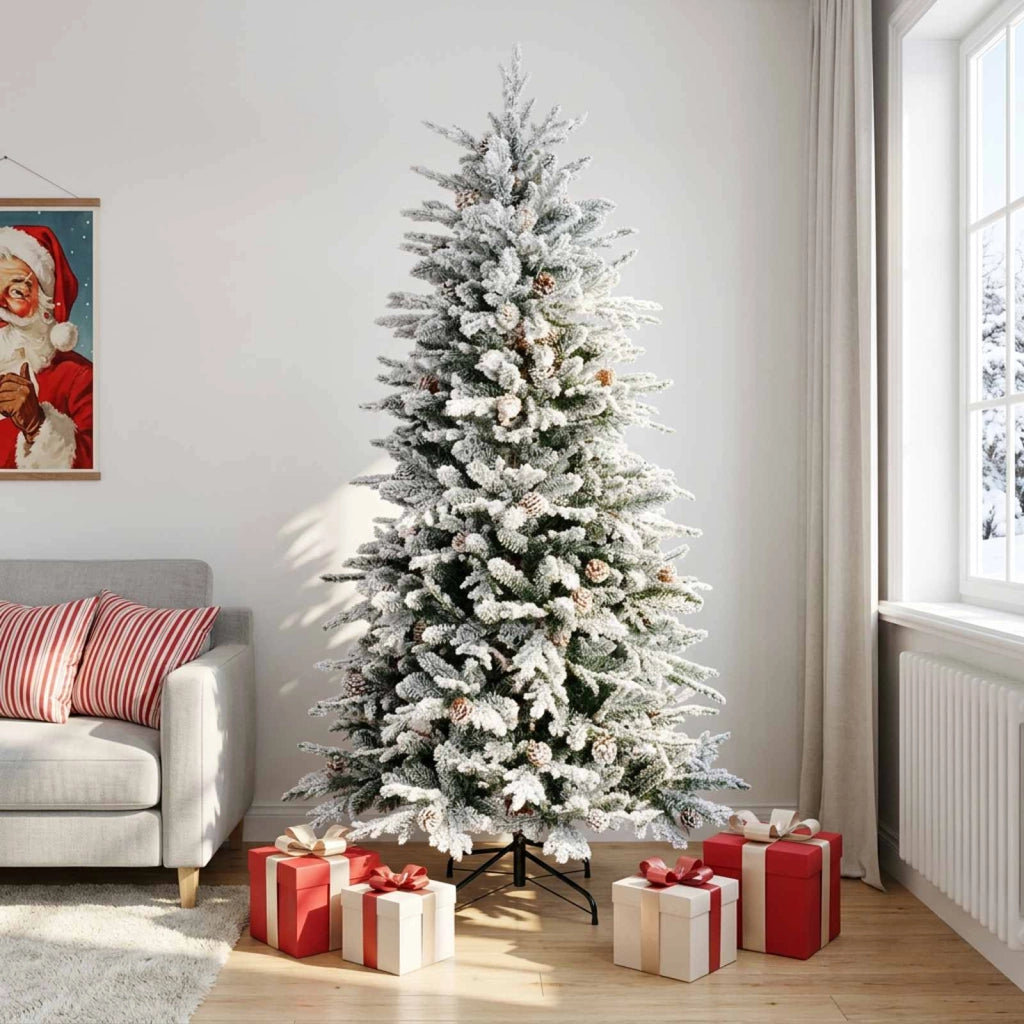 Albero di Natale Artificiale con Rami Pieghevoli 210 cm 42054509