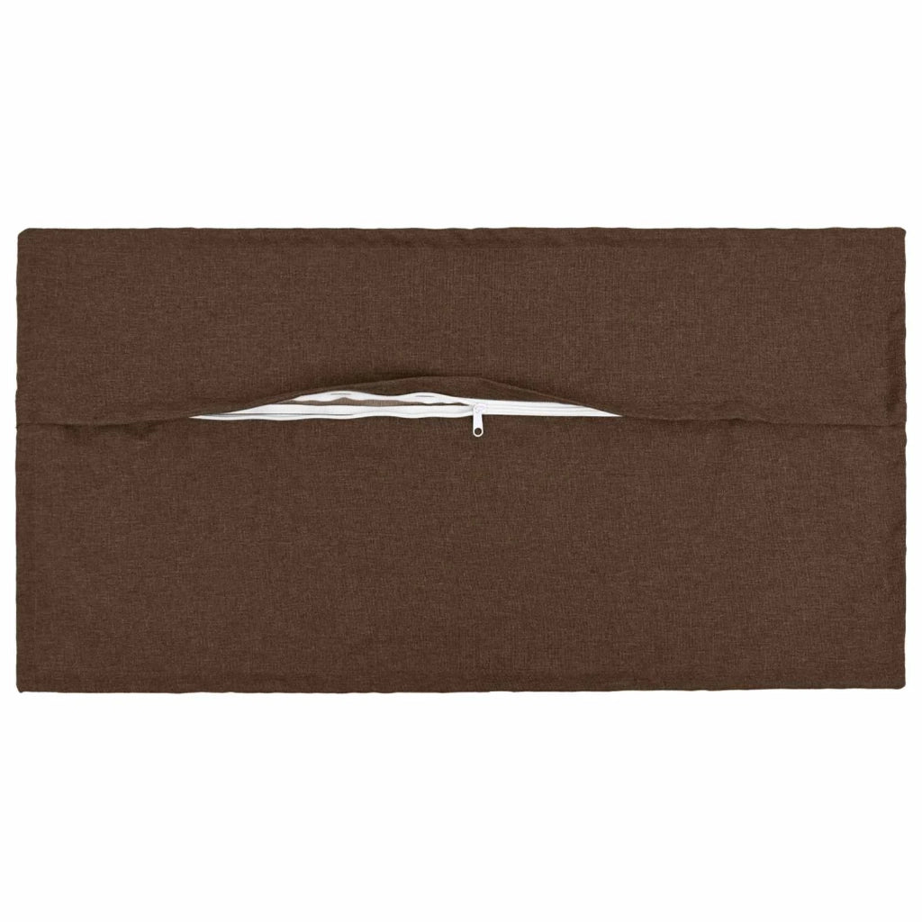 Cuscino con cuscino HOUTEN 2 pz Marrone Lino 933826