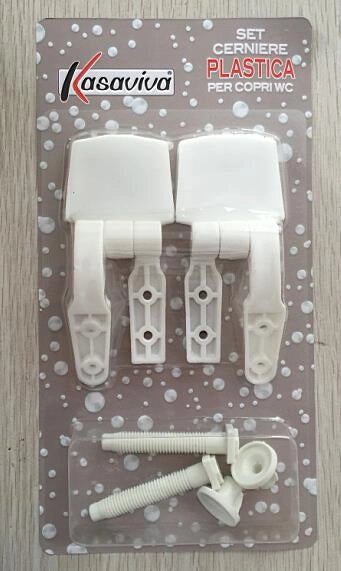 KIT MONTAGGIO COPRI WC PLASTICA