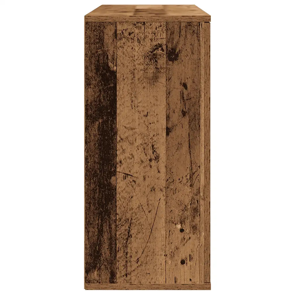 Credenza | Madia | Buffet da pranzo | Armadio da pranzo Legno Antico 90x29,5x65 cm in Legno Multistrato
