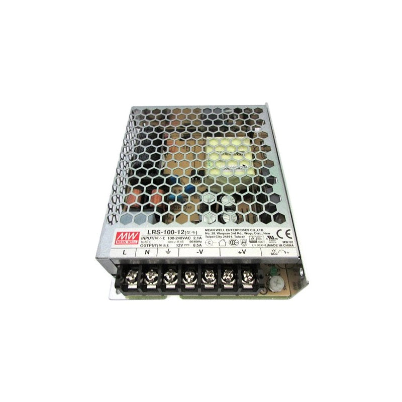Alimentatore MW MEAN WELL CV 100W 8,5A LRS-100-12 Trasformatore Da AC 220V A DC 12V Per Luce Led Input 220V e 110V