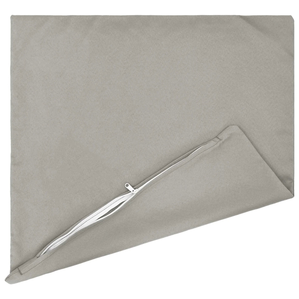 Cuscino con cuscino HEERLEN 2 pz Grigio Poliestere 926653