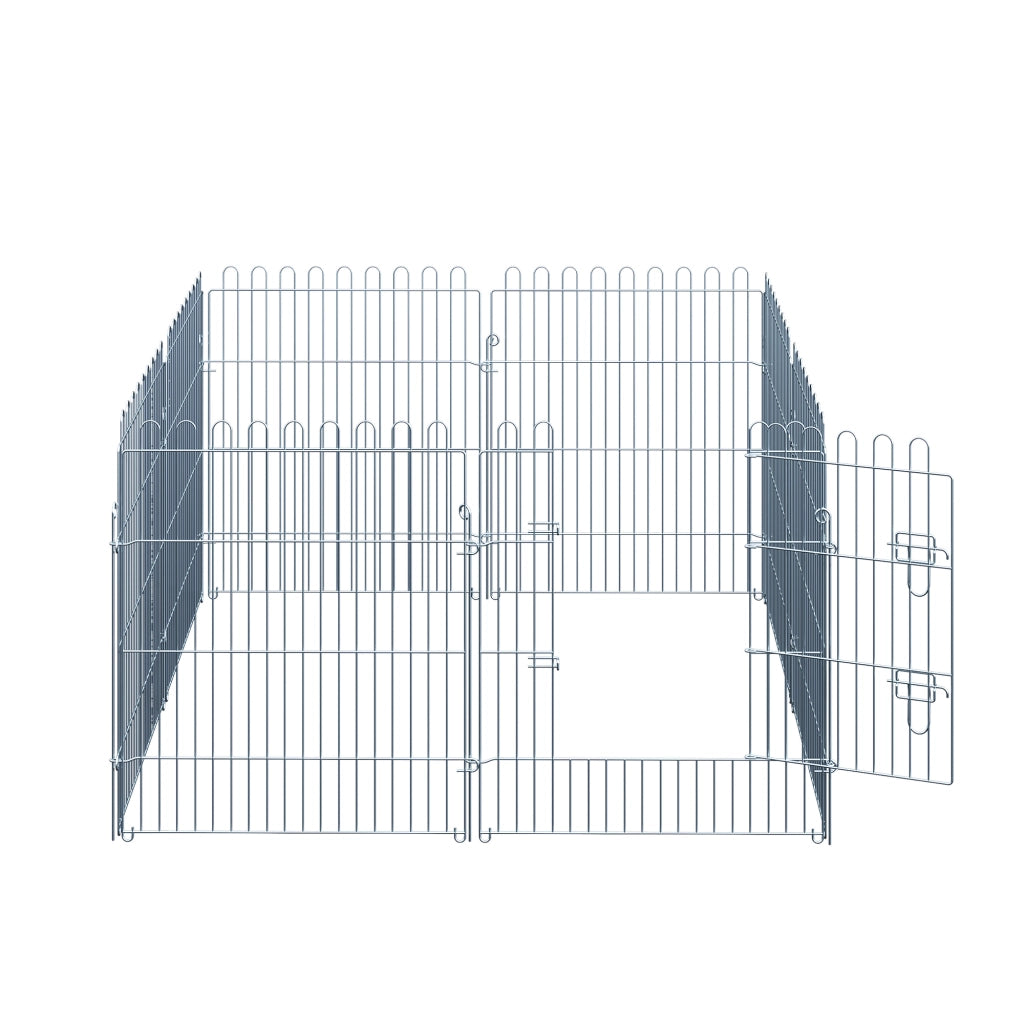 Box per cuccioli, set da 8 pezzi, 63x76 cm, sicuro e stabile