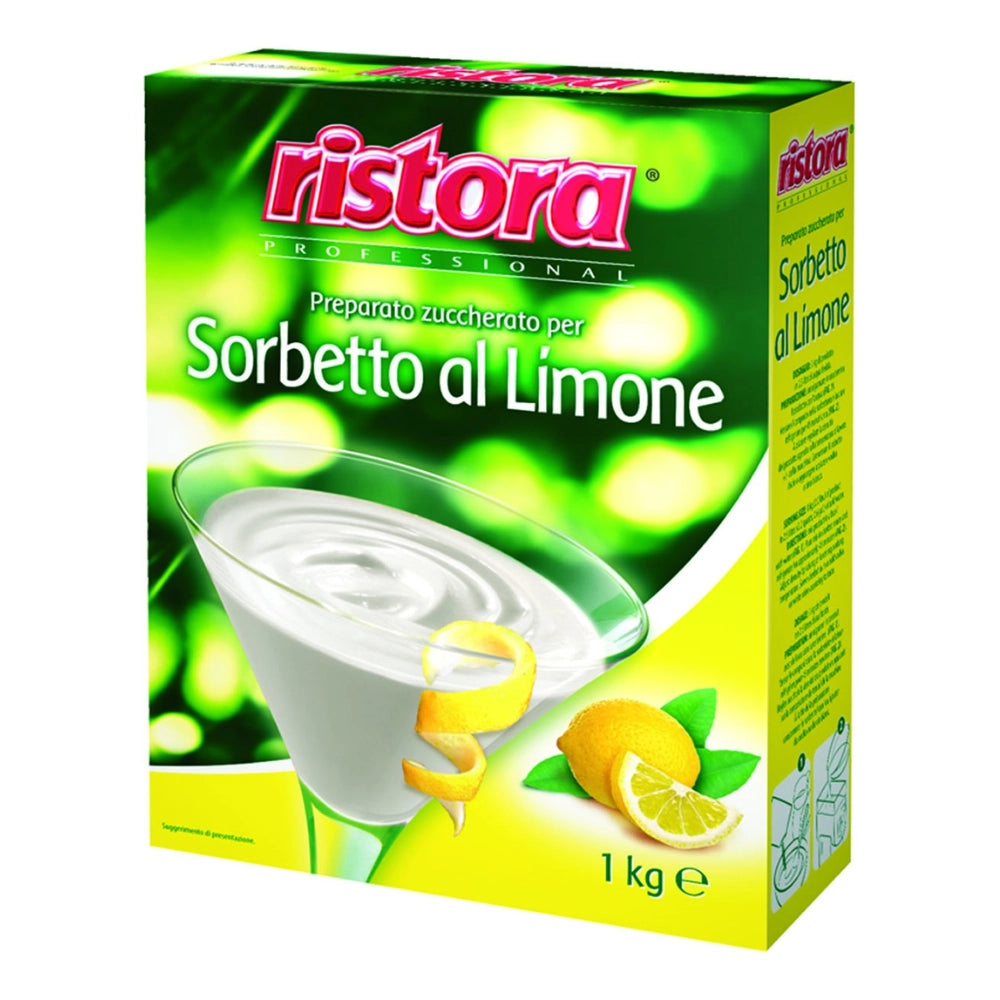 Ristora preparato per sorbetto al limone 6 confezioni da 1 kg