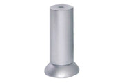 Piedino In Plastica D35H90Mm Alluminio - Masidef