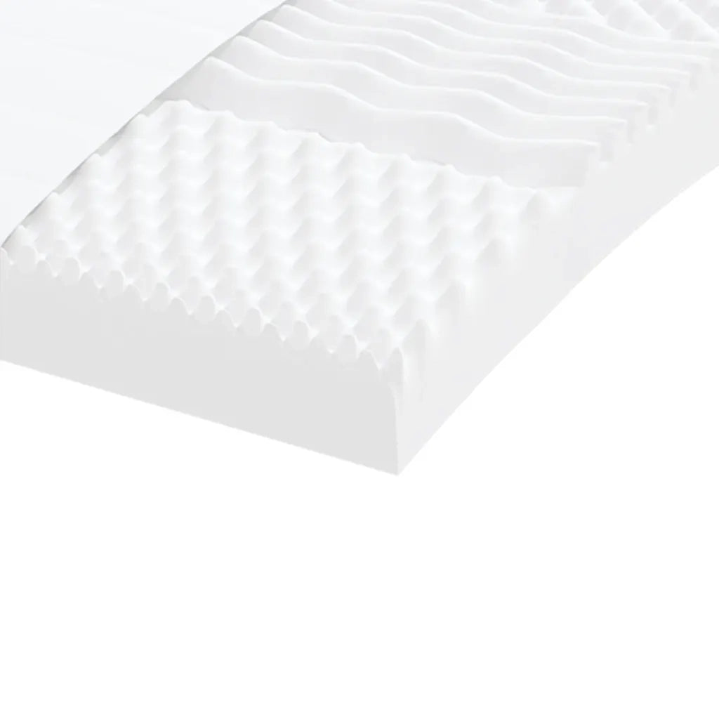 Materassi in Schiuma 2 pz Bianchi 90x200cm 7 Zone Durezza 20 ILD