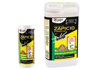 INSETTICIDA ANTIFORMICHE ZAPICID MICROGRANULI FLACONE SPARGIPRODOTTO- - gr.500 flacone spargiprodotto - 3 pezzi ZAPI