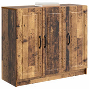Credenza | Madia | Buffet da pranzo | Armadio da pranzo Legno antico 89 x 34,5 x 77 cm Legno ingegnerizzato