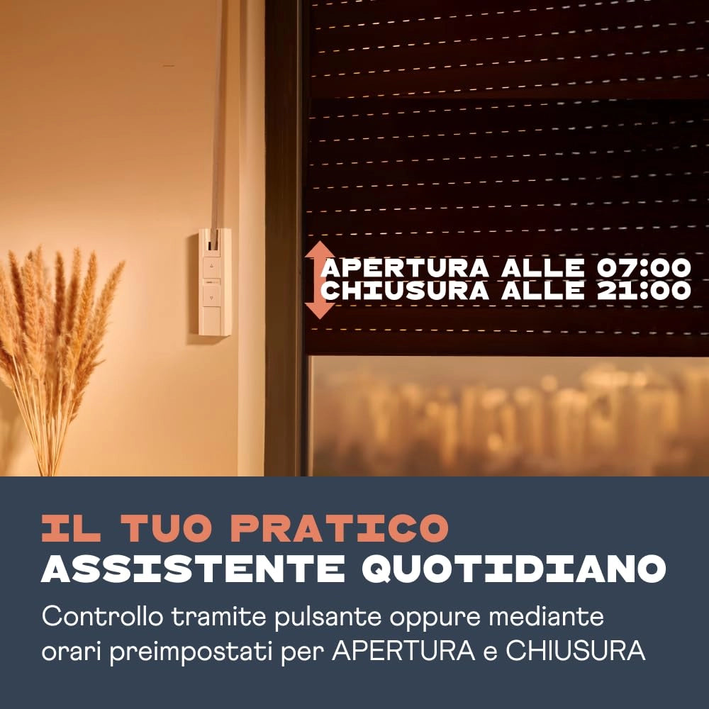 Avvolgitore Elettrico ad Incasso 8 Interasse 165 Placca Proxe Bianca 6 mt