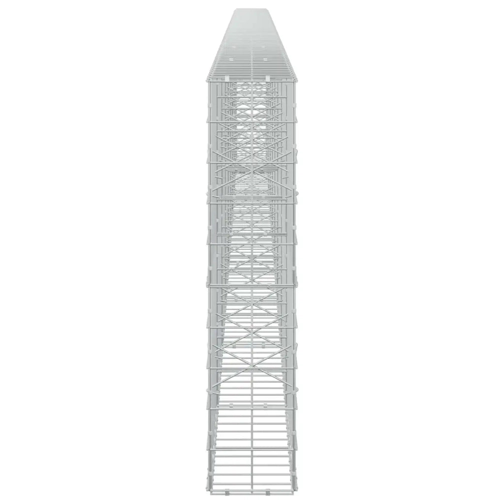 Gabione con Filo da 3,5 mm e Rete da 10x10 cm 900x20x100 cm 3463116