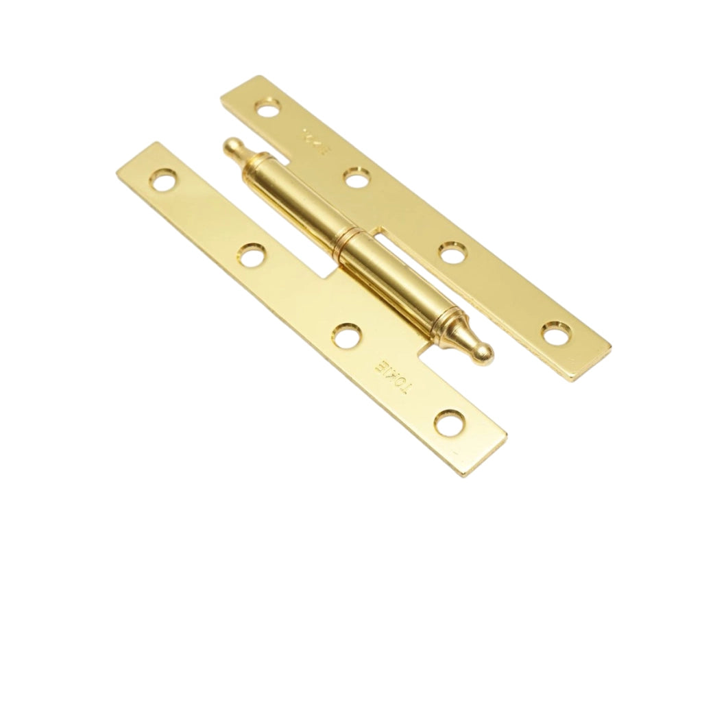 Set di 2 cerniere in bronzo per porta sinistra – 140×55 mm