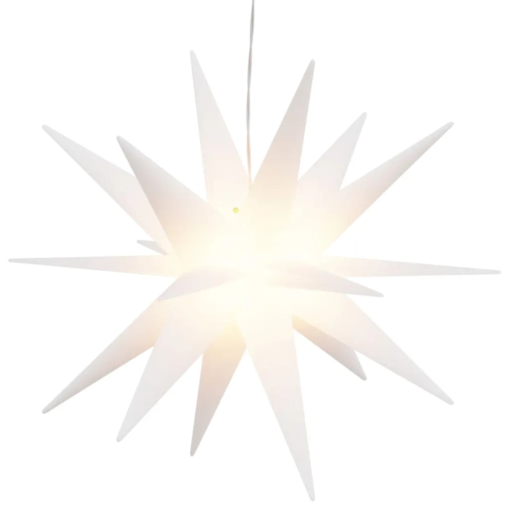 Luce di Natale con LED-Luci decorative natalizie Pieghevole Bianca 43 cm