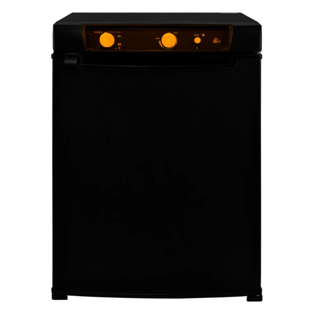 Frigorifero ad assorbimento a 3 vie 43L Gas 12V 240V Silenzioso Camper Caravan Camper Nero