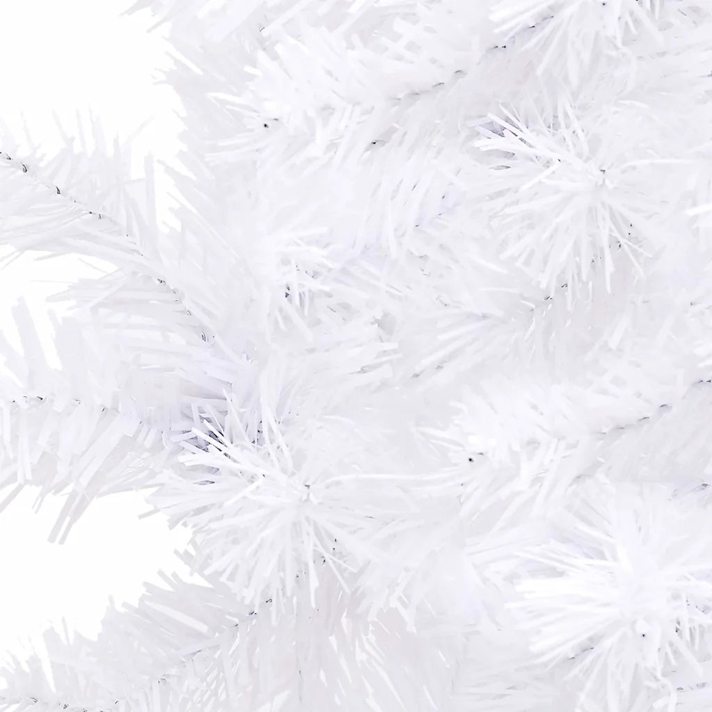Alberi di Natale artificiali PVC, Steel White 329168