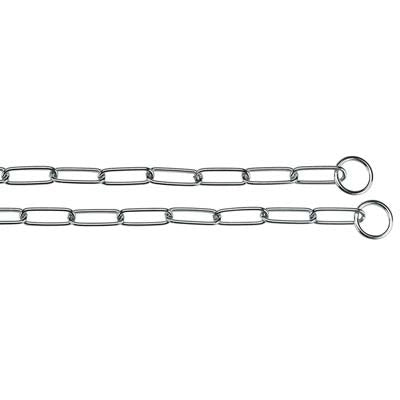 COLLARE A STRANGOLO - ACCIAIO NICHELATO CM 60- 3 pezzi