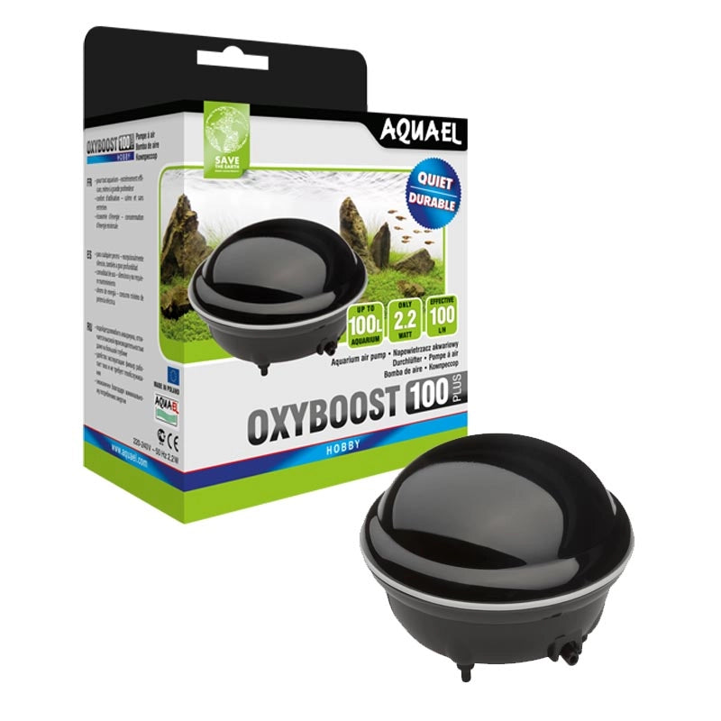 Aquael OxyBoost AP - Aeratore con portata regolabile Modello: 200 Plus