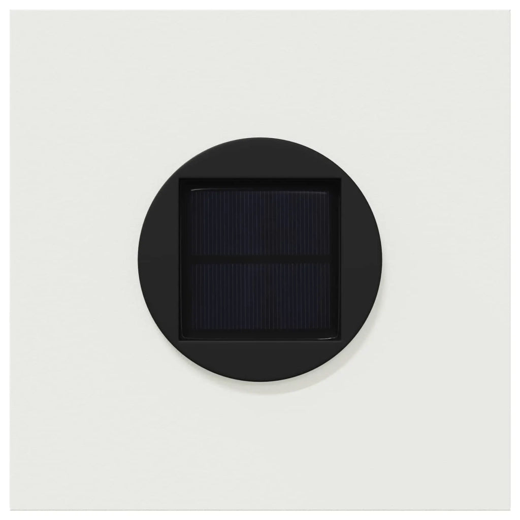 Faro LED solare per sentieri 2 pz Bianco CFW2653865