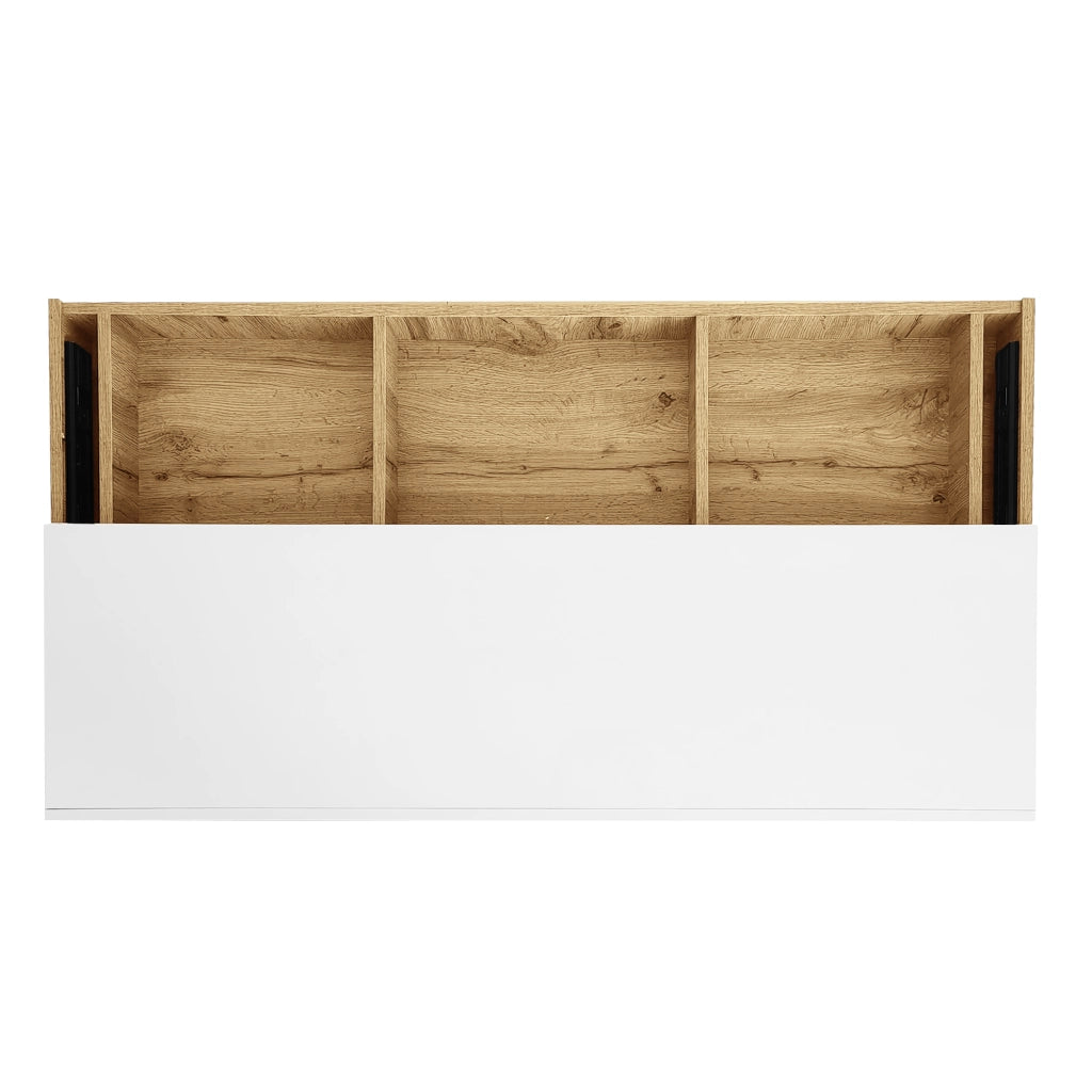 Sideboard a specchio con LED colorati - Zephmum - Con cassetti