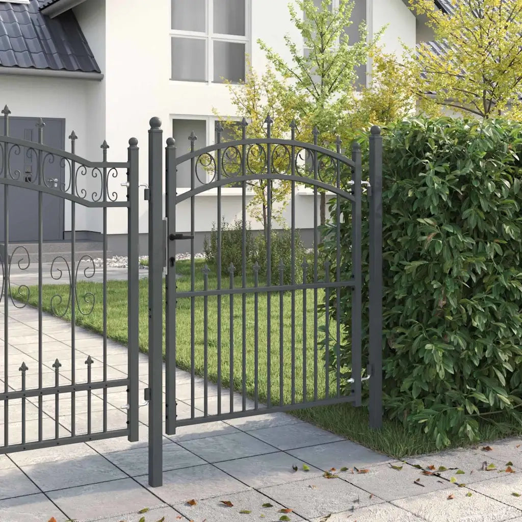 Cancello della recinzione con punte EMMEN 150 x 100 cm 42009004