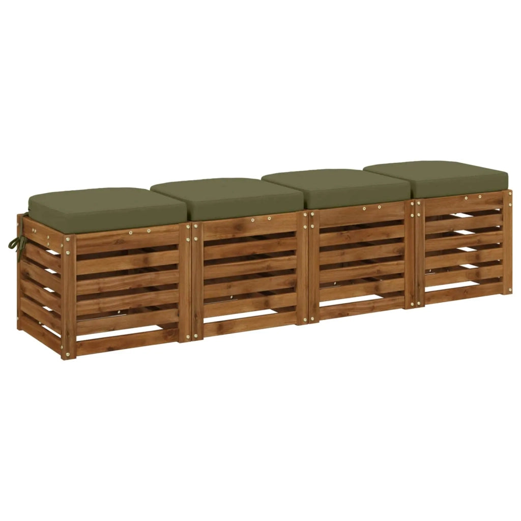 Cuscini per sedile a 4 pezzi SOEST 4 pcs 100% Poliestere 945224