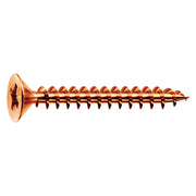 Viti per legno 3,5 x 50 mm bronzate