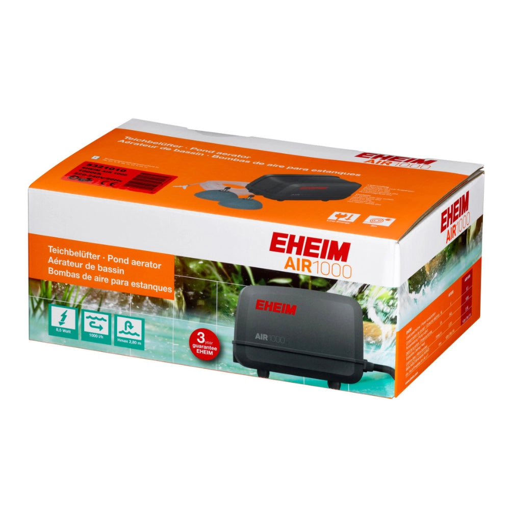 Eheim Air 1000 – Aeratore per Laghetto doppia uscita 1000 l/h