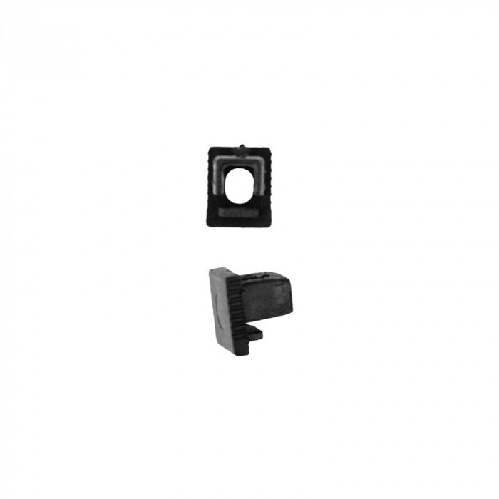 Profilo LED NW01 da superficie nero diffusore opale 1m Ecolight