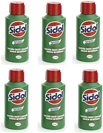 LUCIDA METALLI SIDOL - ML 75- 6 pezzi
