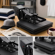 Heat Press Machine 38x38 Cm Sublimation Printer Transfer DIY T-shirt