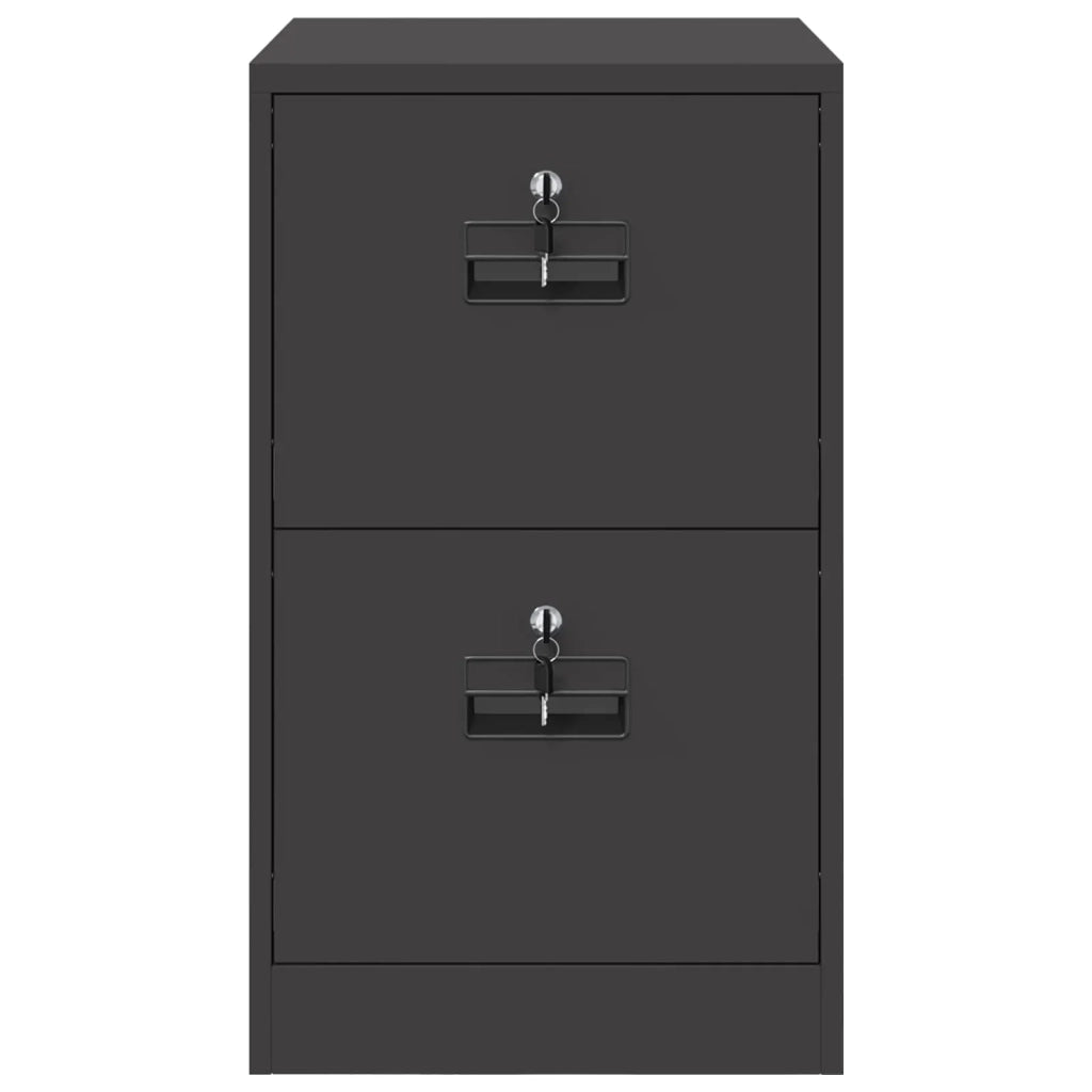 Armadio per File con cassetto Geometrico Nero 44 x 50 x 74,5 cm CFW7768936