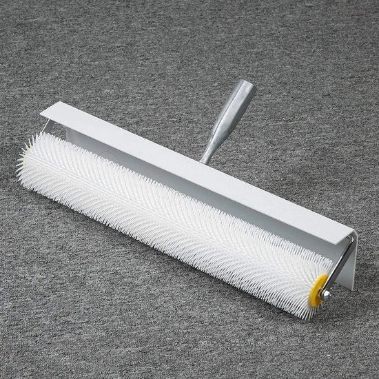 Pavimentazione rotativa - Rimozione bolle d'aria - Protezione da sporco - Bianco - Per scooter - Spatola per superfici lisce