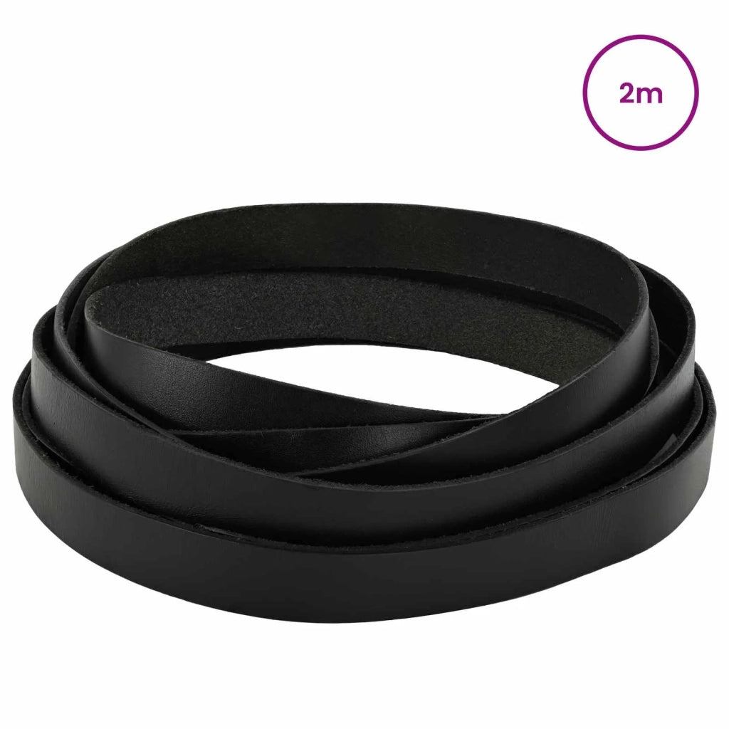 Cinturino in pelle Nero 200 x 1,5 cm Pelle 42034145