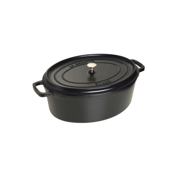 Staub roaster oval 41cm 12l black schwarz 40509-509-0 405095090 (40509-509-0) - 166320