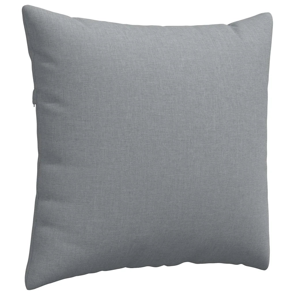 Cuscini da Divano 2 pcs Grigio chiaro 50 x 50 cm Tessuto 42013954