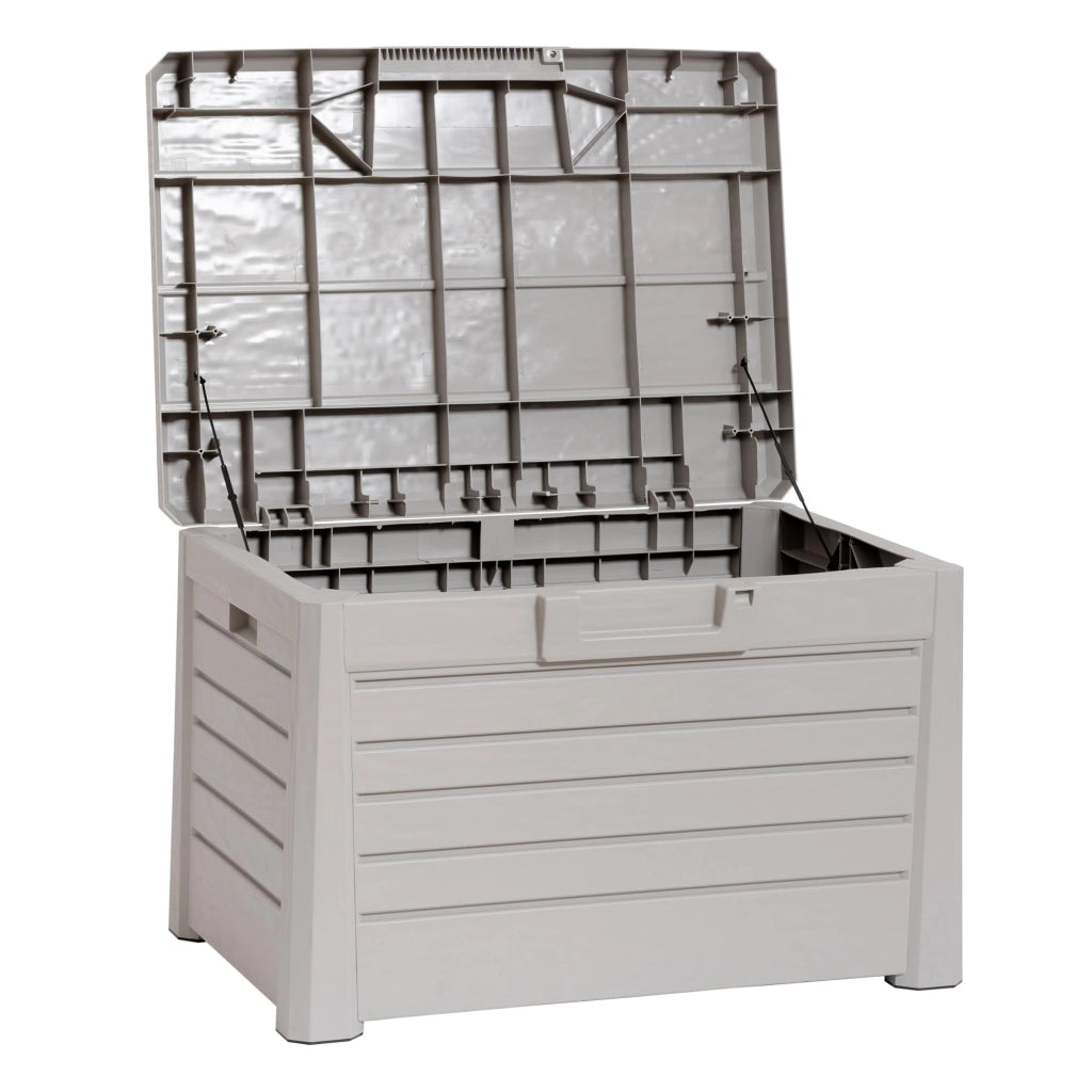 Baule da Esterno e Interno Compact Box Florida 120 Litri con Seduta Effetto