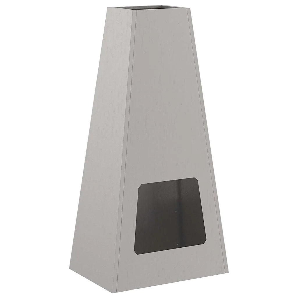 Focolare-Stufa-Camino Marrone 50 x 35 x 100 cm acciaio corten