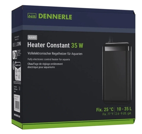Dennerle Heater Constant 35w - riscaldatore elettronico interno per acquari fino a 35L