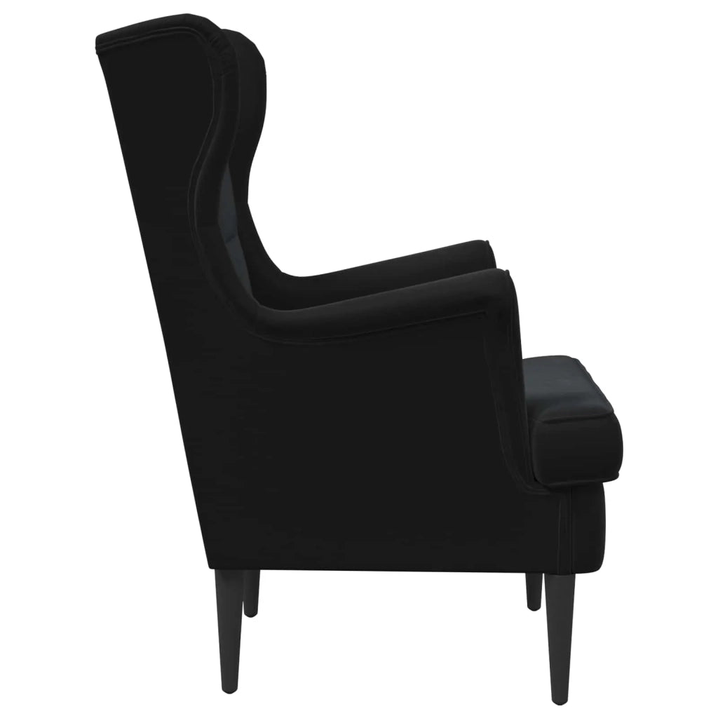 Poltrona Nero Velluto 42029868