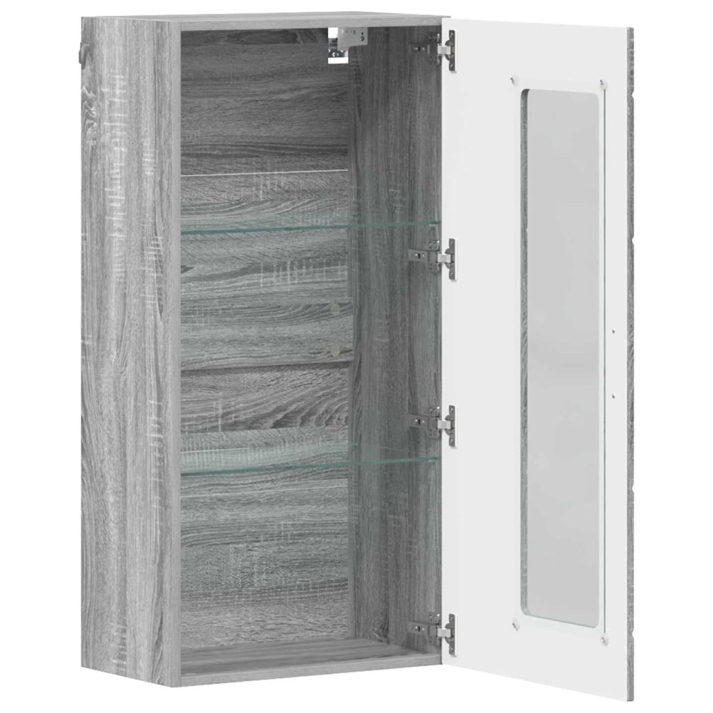 Armadio in Legno Grigio Sonoma Legno multistrato 880227