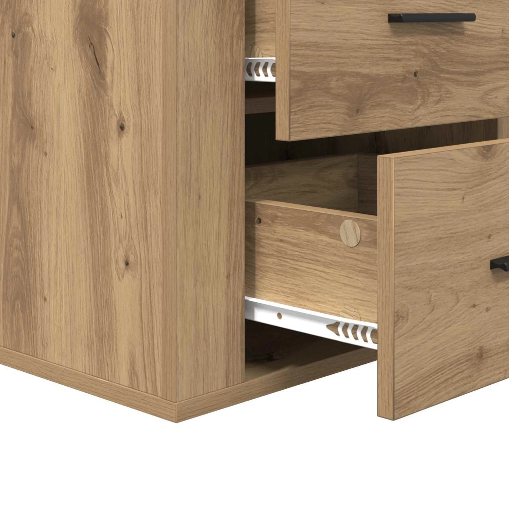 Armadio da Notte Rovere artigianale 35 x 50 x 60 cm 881079