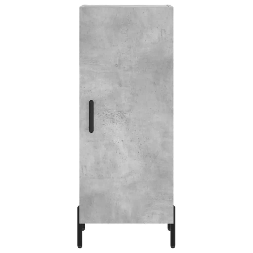 Credenza Grigio Cemento 34,5x34x180 cm in Legno Multistrato 3199181