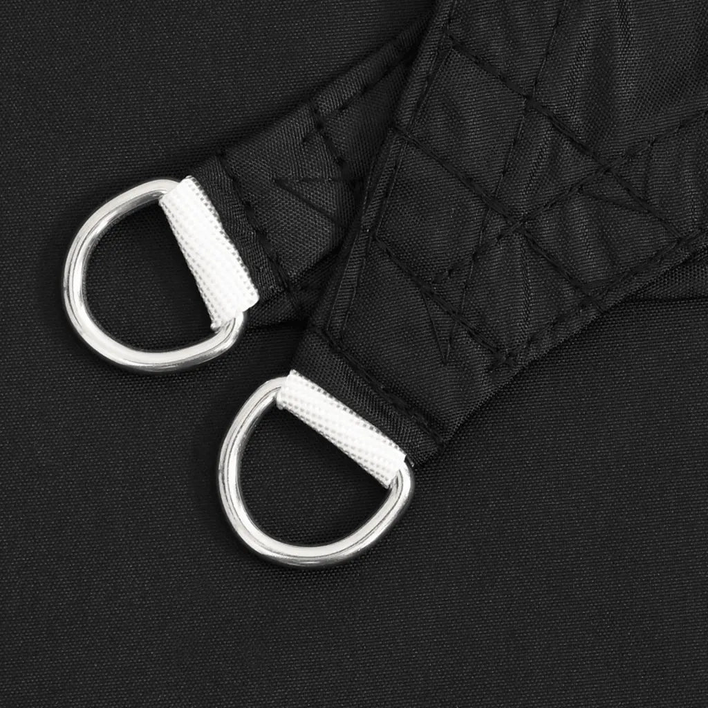 Vela Ombreggiante-Parasole a vela Oxford Rettangolare 6x7 m Nero