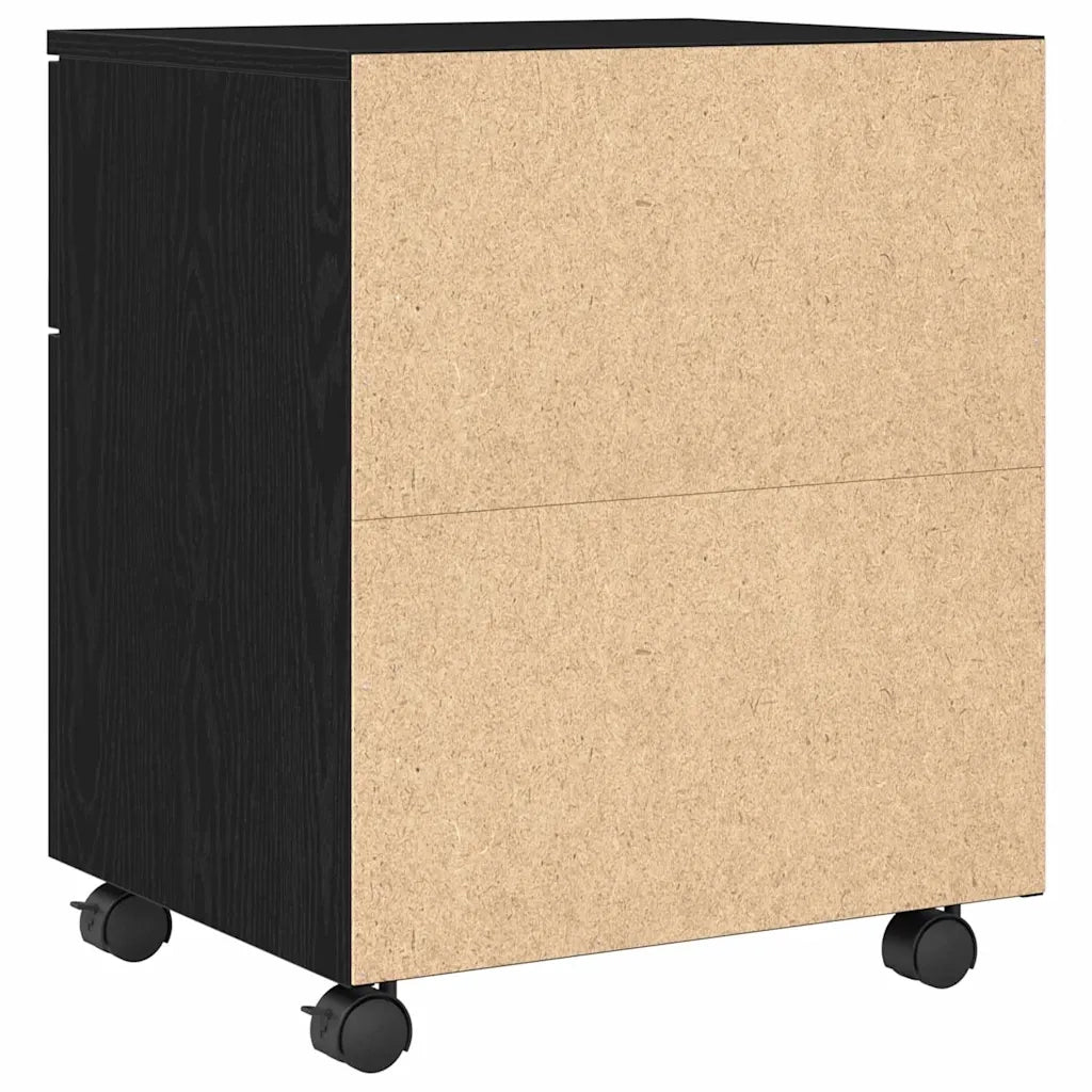 Armadio per File Rovere Nero 45 x 38 x 54 cm Legno multistrato CFW1866905