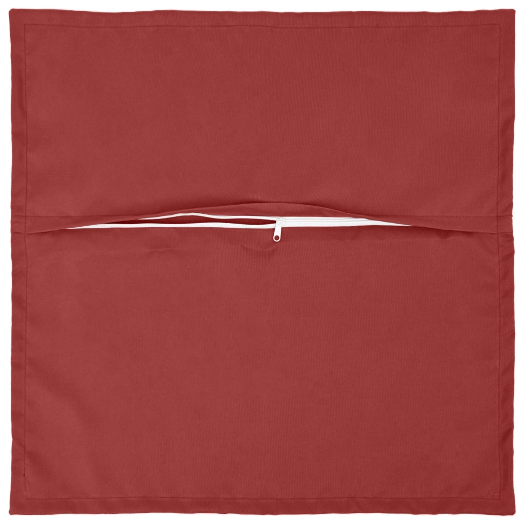Cuscino con cuscino HOUTEN 2 pz Rosso Vino Poliestere 933022